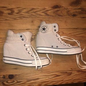 CONVERSE ALL STAR| 🦋 high top wedges